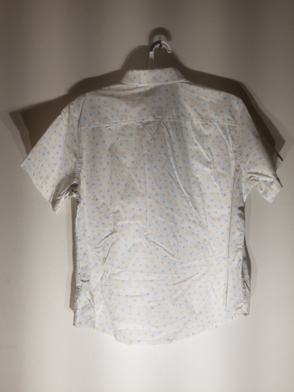 Goodfellow & Co Men’s Sea Shells Short Sleeve Button-Down Shirt Size L Slim $23