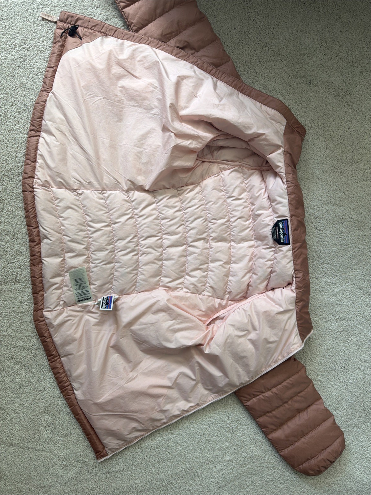 Youth Large Pink Patagonia Puffer Jacket