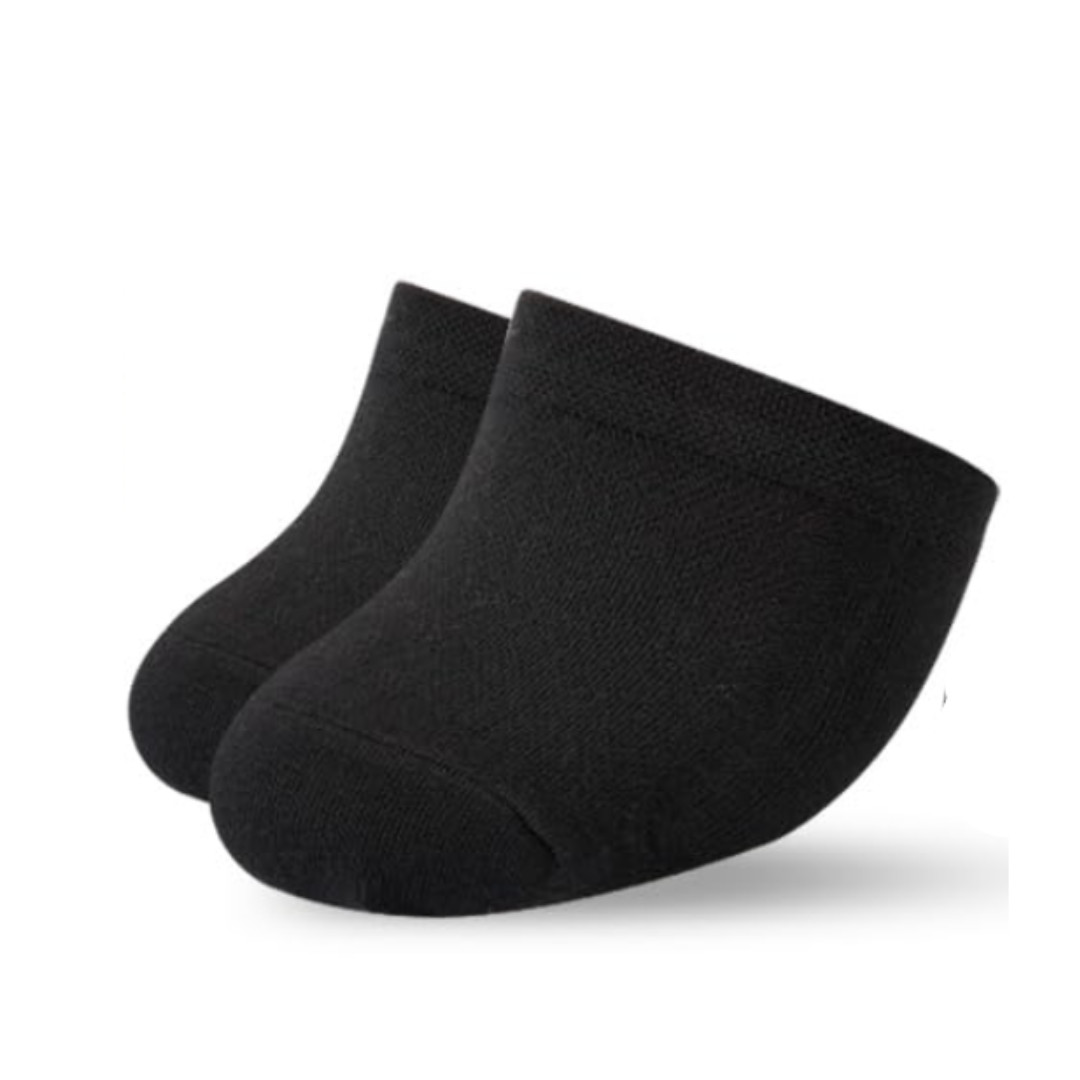 8× Invisible Toe Socks Non-slip Mules Half Socks Toe Topper Covers for Womens US