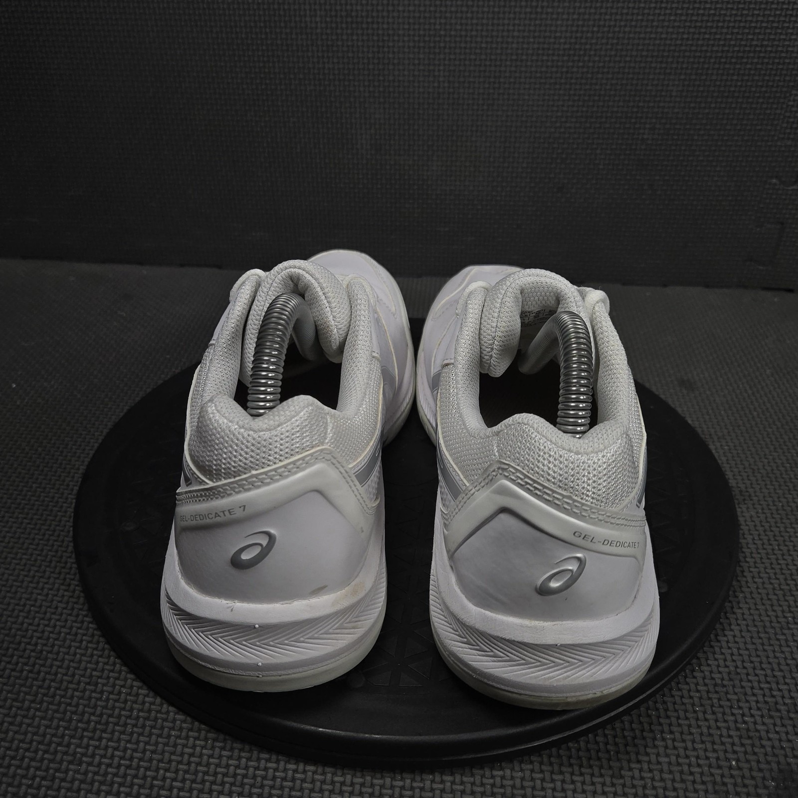 ASICS GEL-Dedicate 7 Shoes Womens Size 8.5 White Mesh Tennis Sneakers 1042A167
