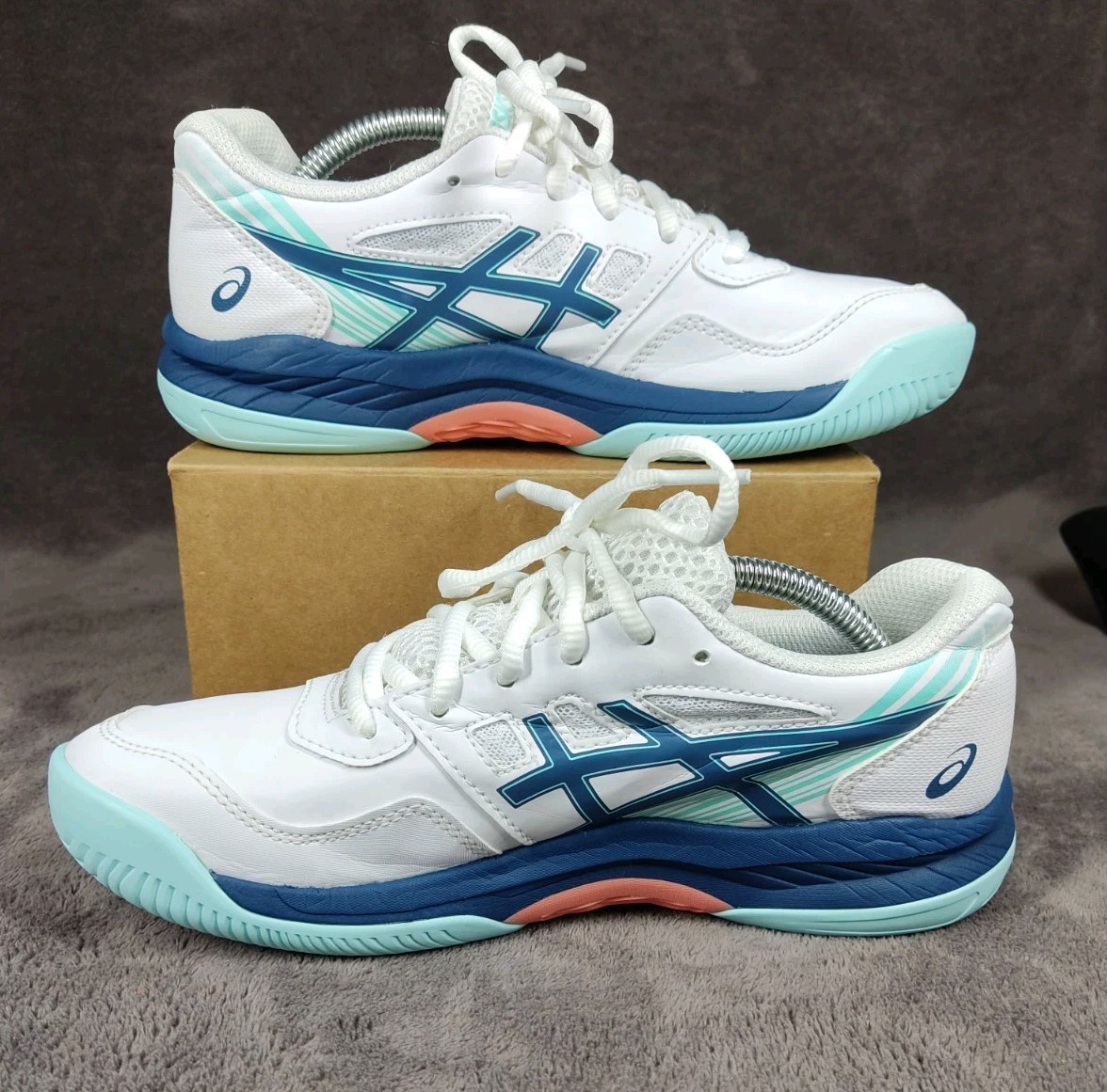 Asics Gel Game 8 Sneakers Lace Up Comfort Size 5