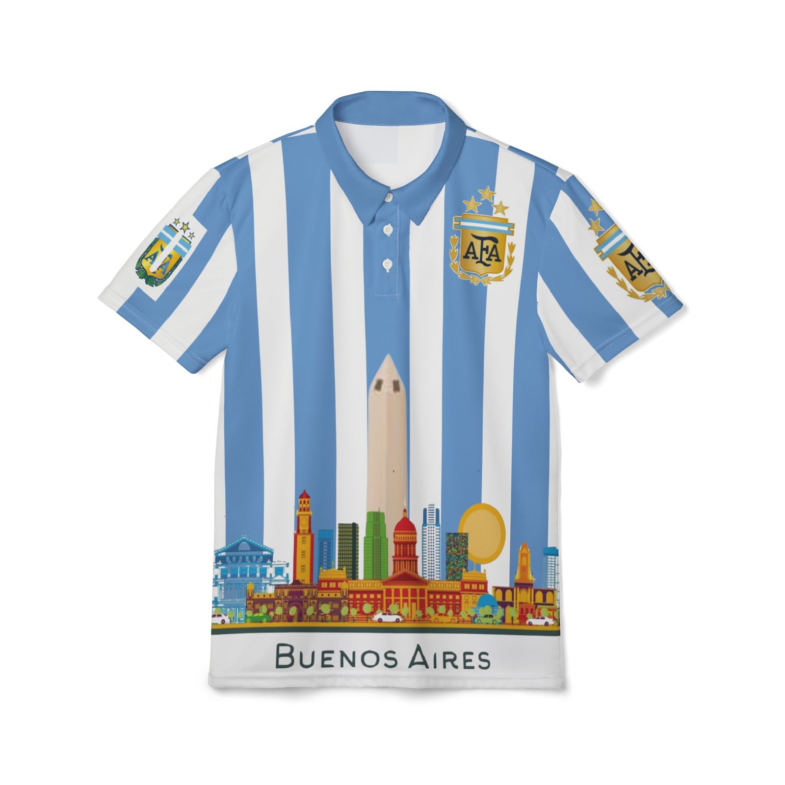 Unisex Polo Shirt (argentina) [high resolution]