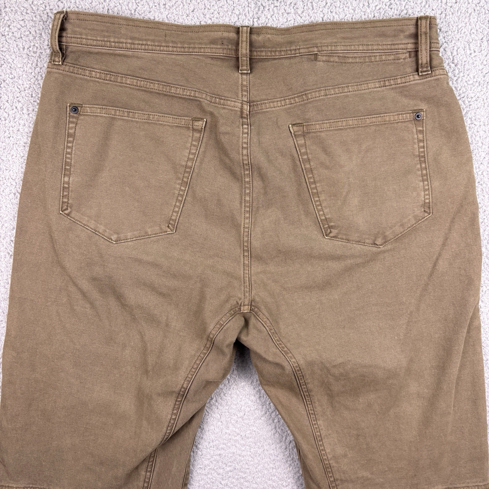 Proof Rover Double-Knee Pants Mens 38×32 Brown Straight Fit Huckberry Workwear