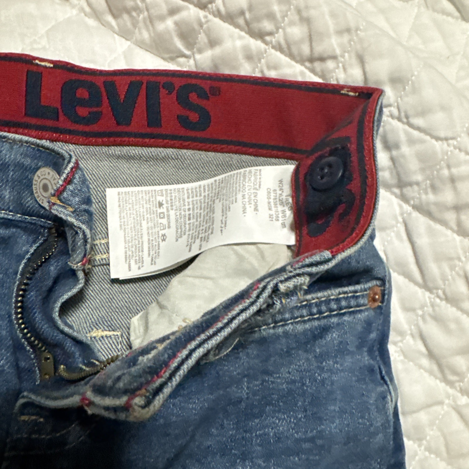 levi 514 jeans 8 Reg W24 L25