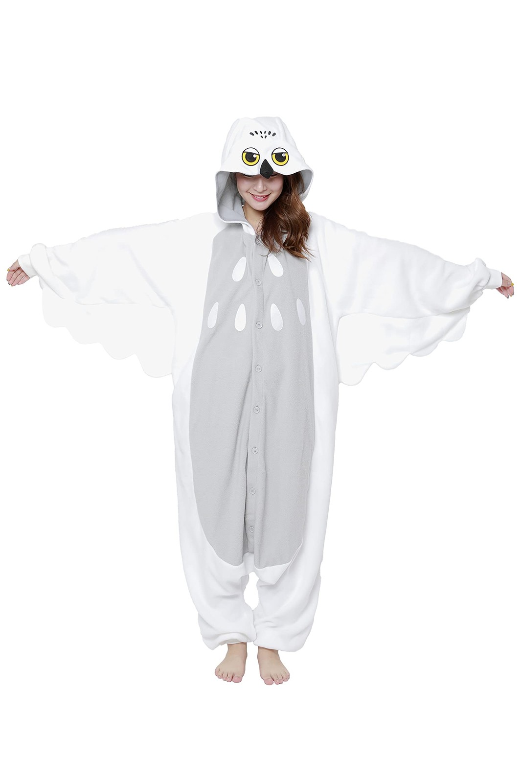 SAZAC fleece costume white owl 2815