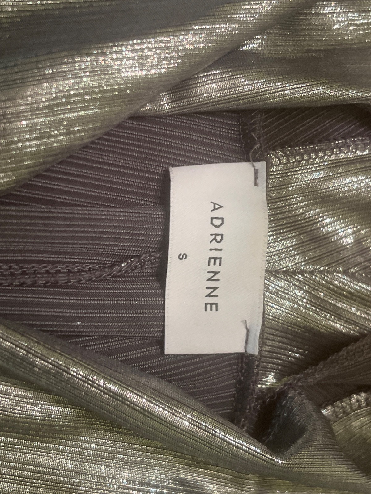 Adrienne Silver Shirt