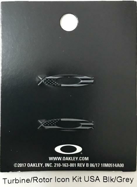 Oakley Interchangeable Icons Turbine Turbine Rotor Double Edge assorted colors