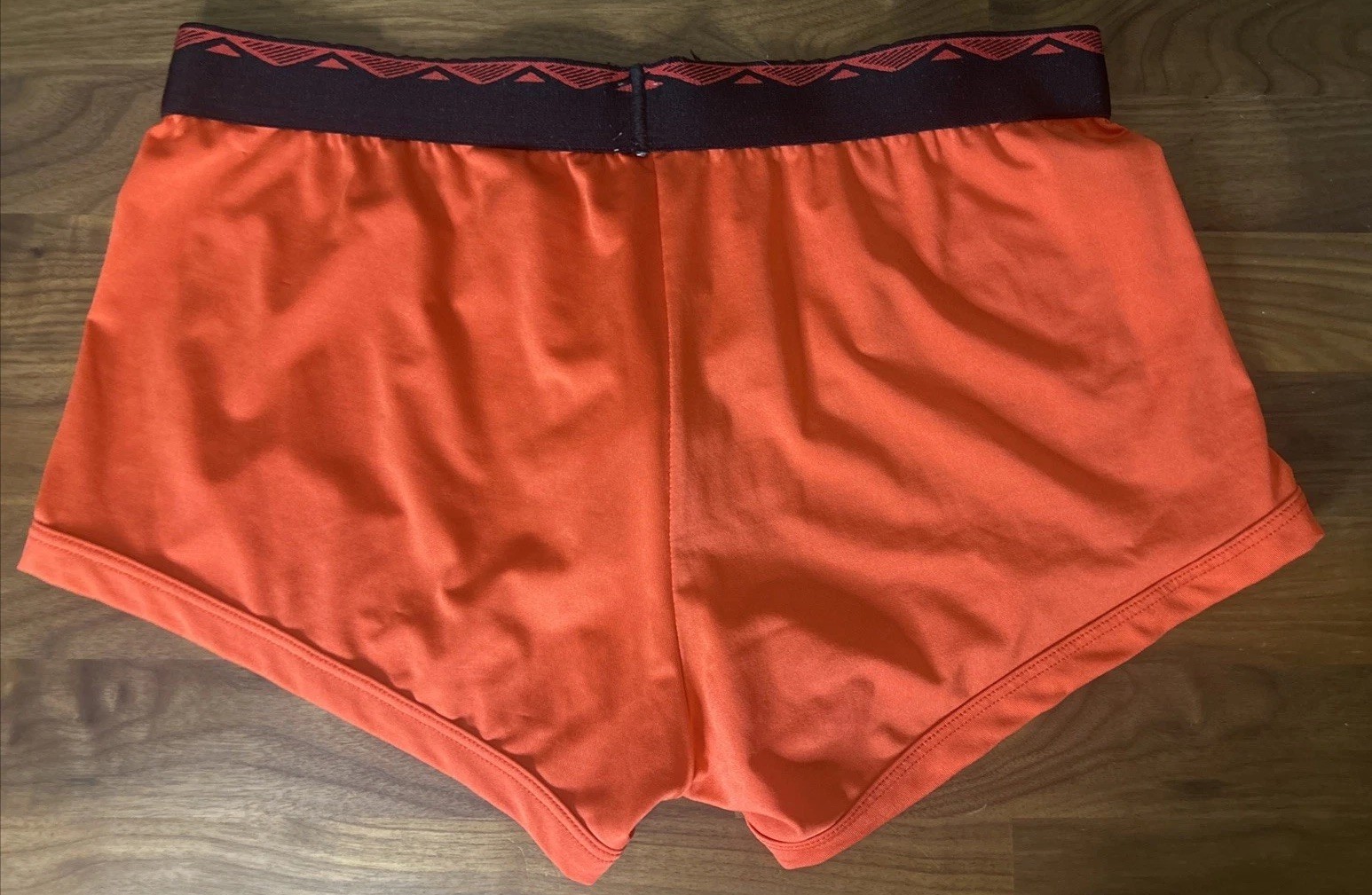 Mens Underwear Equipo Brazillan Trunk Size M Red Street Logo Waist Band Ringer