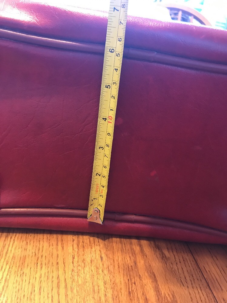 Old-fashioned briefcase & luggage bag Super Cool Red Ships N 24h