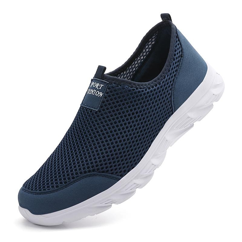 Casual Men’s Slip on Shoes Athletic Running Outdoor Gym Sneakers Tennis Walking.