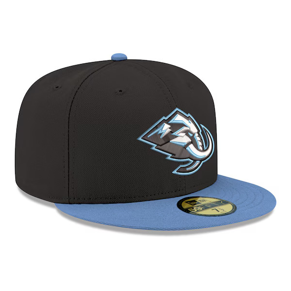 New Era Utah Mammoth Core Logo NHL Hat Black Men’s Licensed
