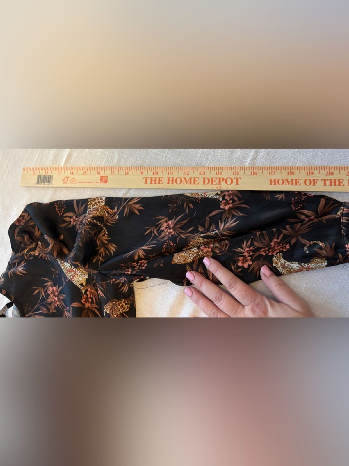 Generation Love Cheetah & Floral Pattern Blouse NWT Women’s XS
