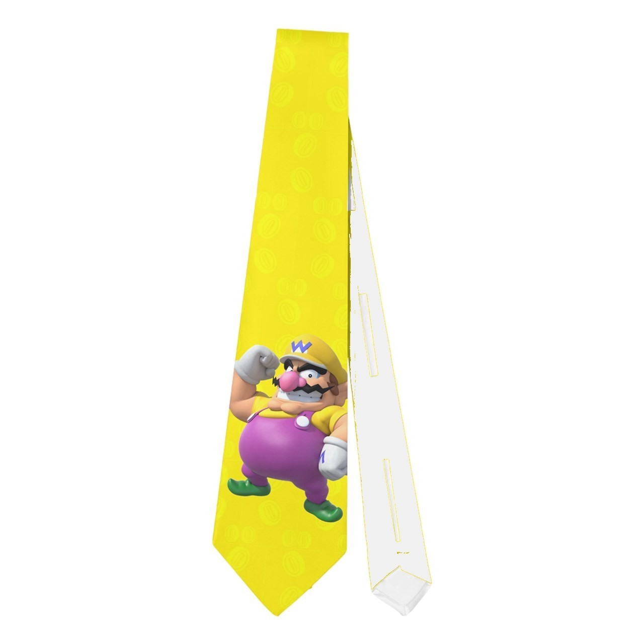 Wario mario yellow villan cosplay necktie