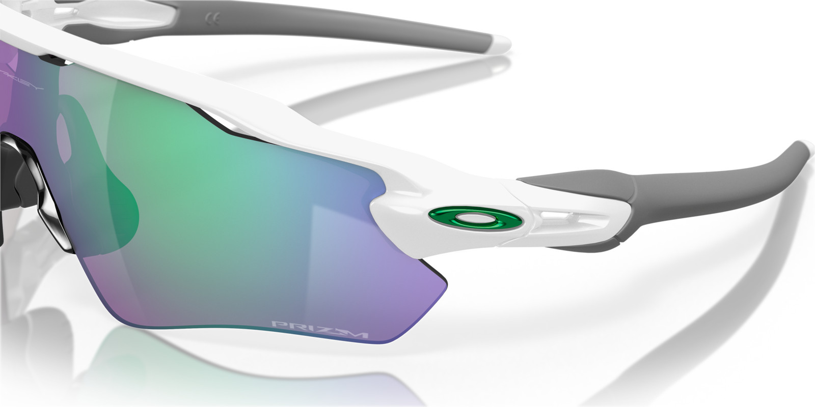 Oakley Radar EV Path Polished White/Prizm Jade Men’s Sunglasses OO9208-7138
