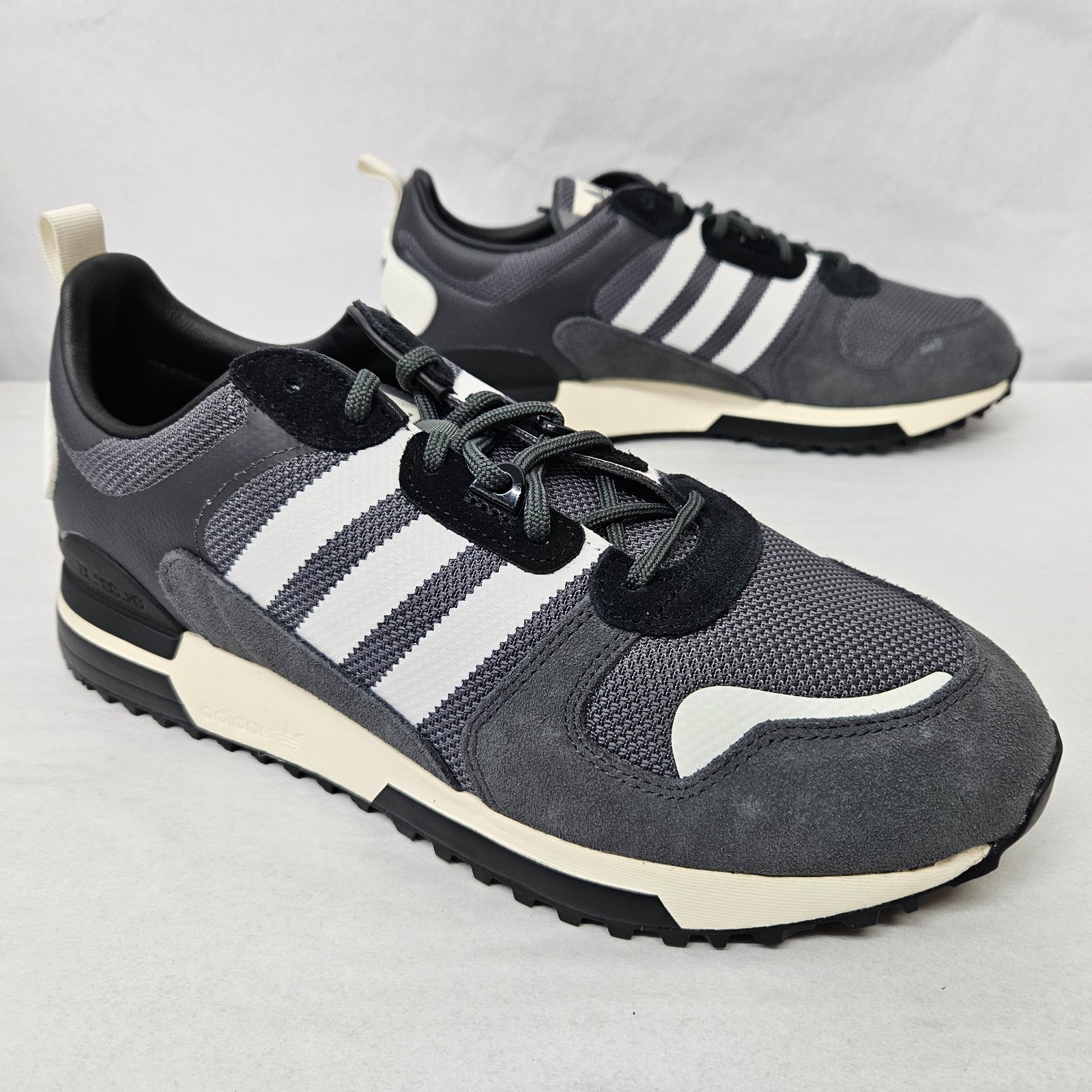 Adidas Originals ZX 700 HD Retro Sneakers H01851 Grey White Men’s Size 10.5