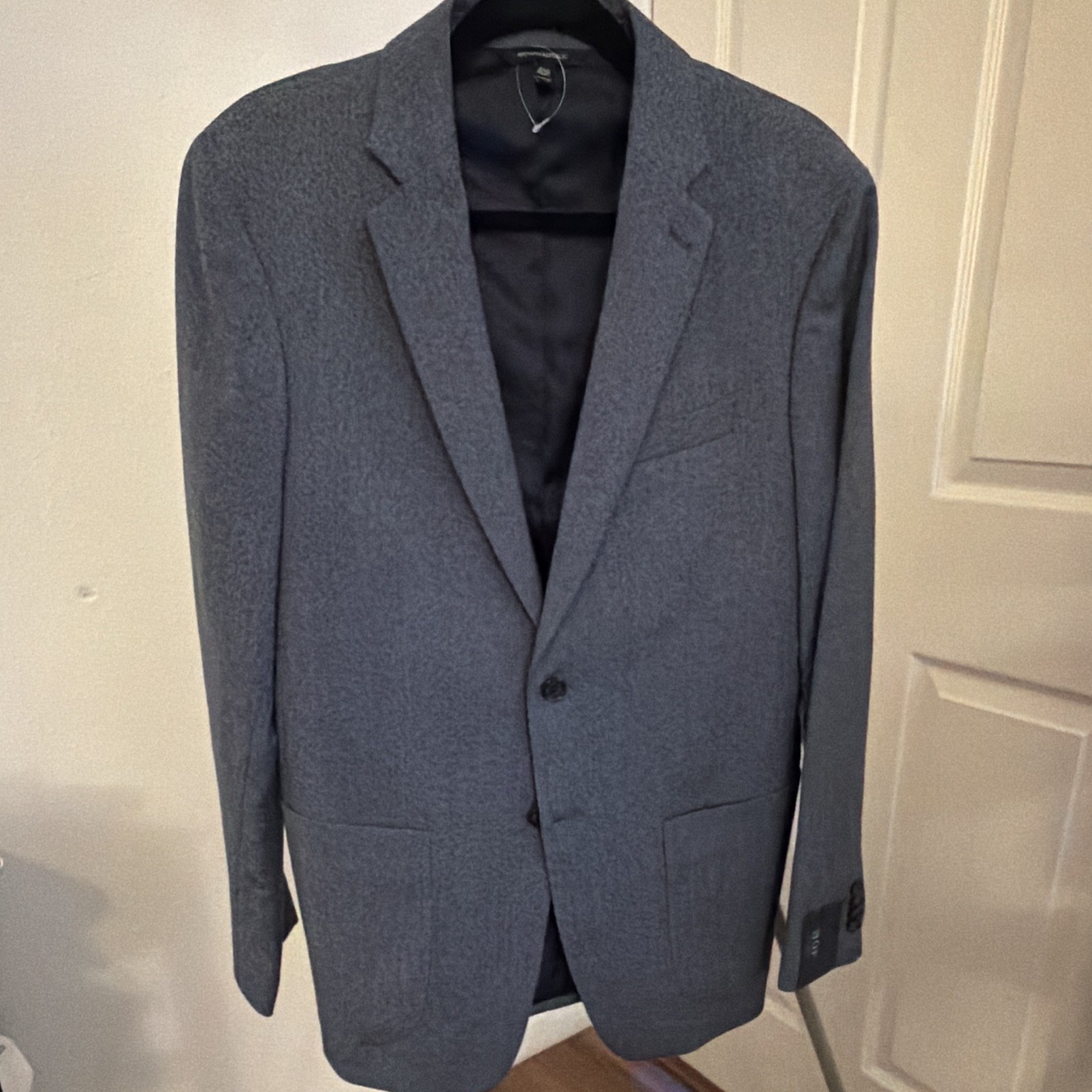 Banana Republic Men’s Slim Fit Wool Twill Blazer 40R Blue 2-Button Notch