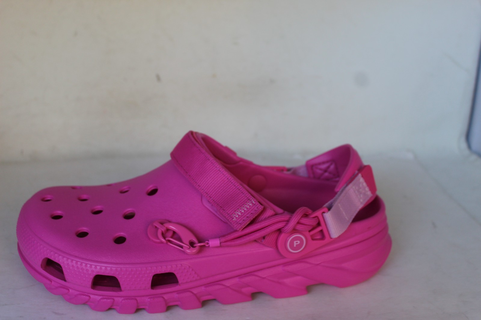 Crocs Unisex Duet 2 Max Post Malone Electric Pink Croslite Clog Size M(10) W(12)