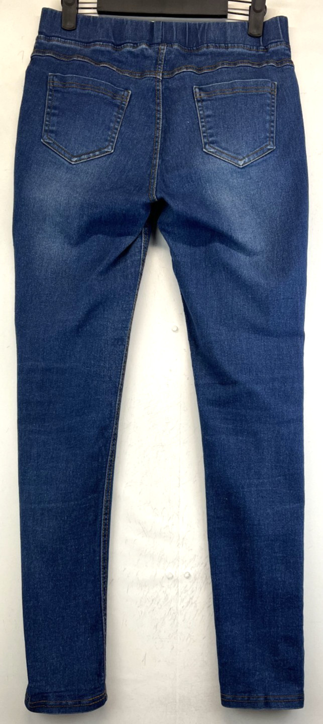 Jvini Fashion Jeans – Womens Size M – Blue – Pull On Jegging – Stretch (4585)