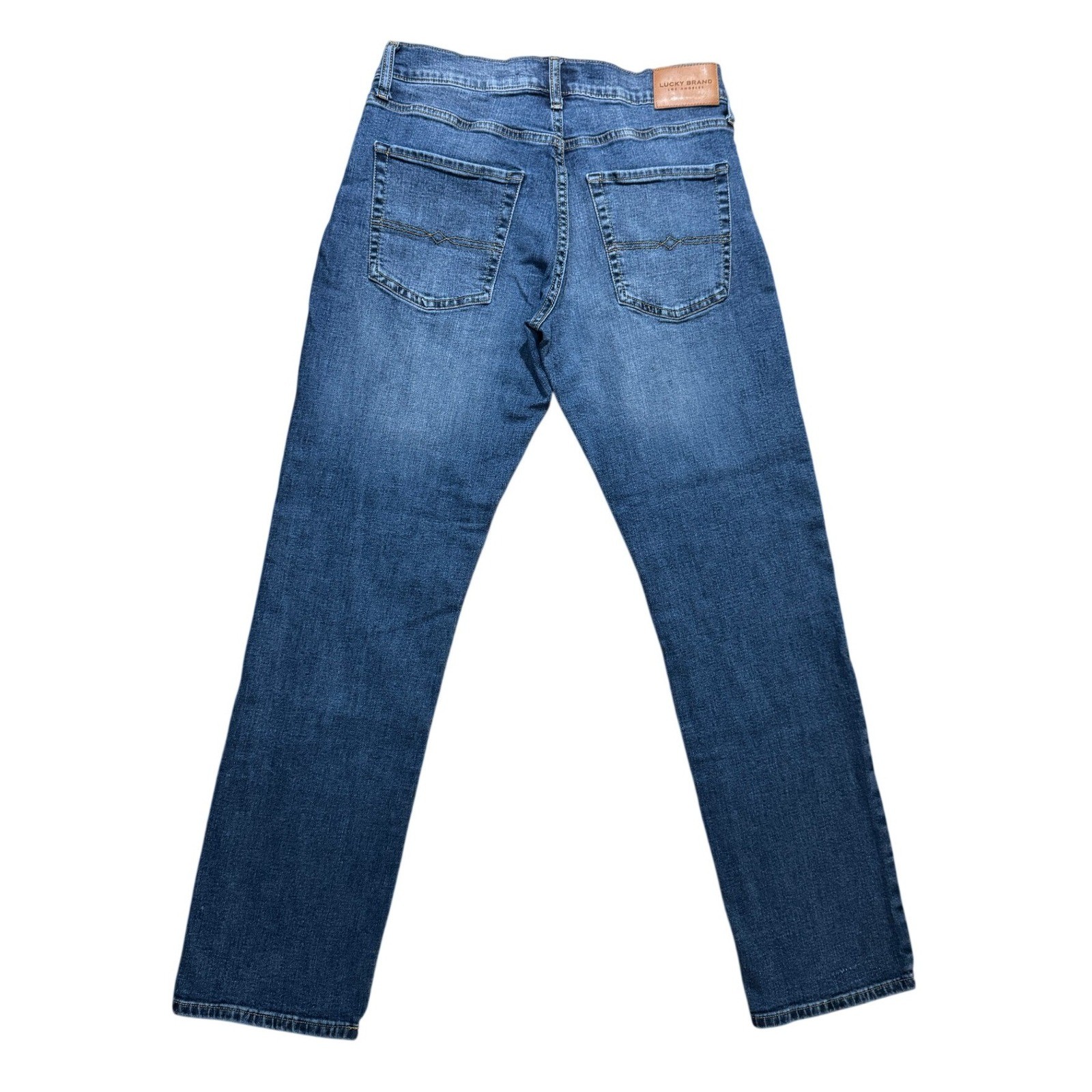 STOP SCROLL Lucky Brand 221 Straight Jeans 32×30 Clean Blue Denim Fit