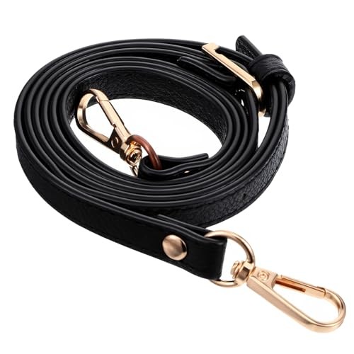 Black Purse Straps Replacement,41-47 in Adjustable Crossbody Bag Strap,0.47in