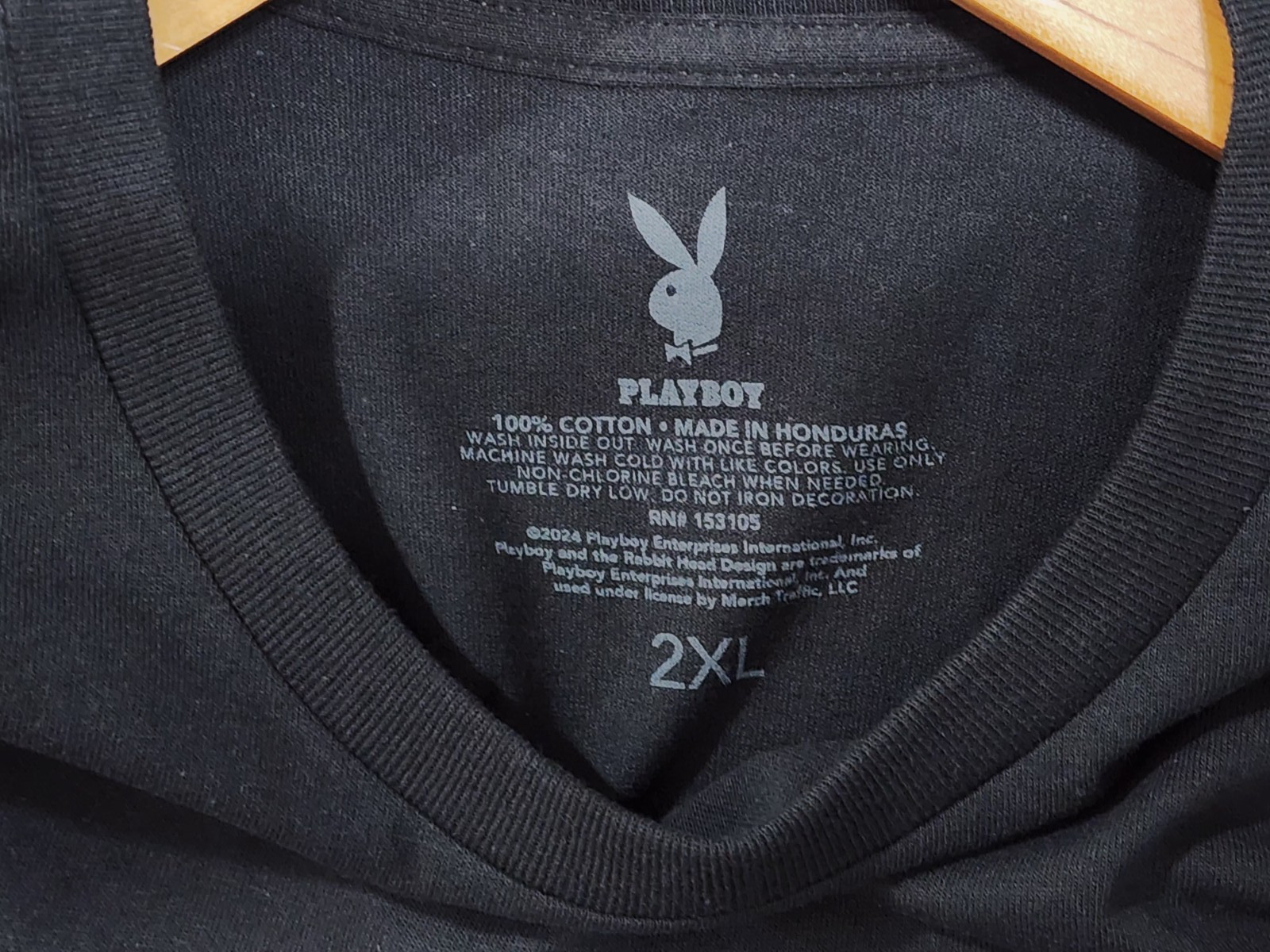 Playboy short sleeve graphic tee lot of 2 orange black t-shirt bundle mens 2XL
