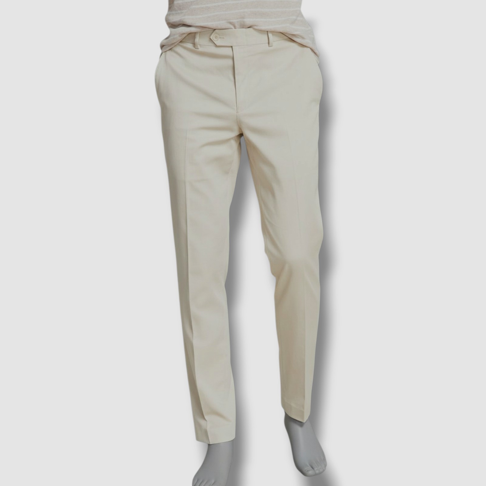 Bar III Men’s Tan Slim-Fit Cotton Stretch Suit Separate Pants Size 32W x 34L