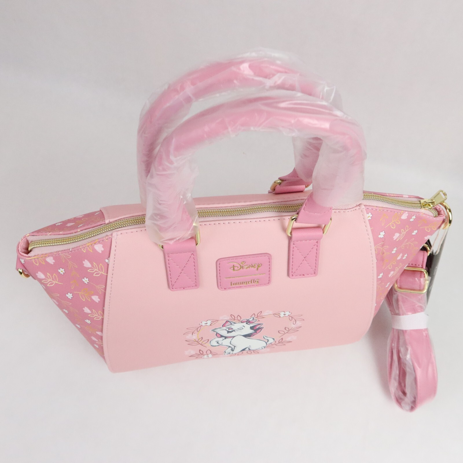 Loungefly Aristocats Satchel Wallet Handbag Purse Bag Crossbody Marie I’m a Lady