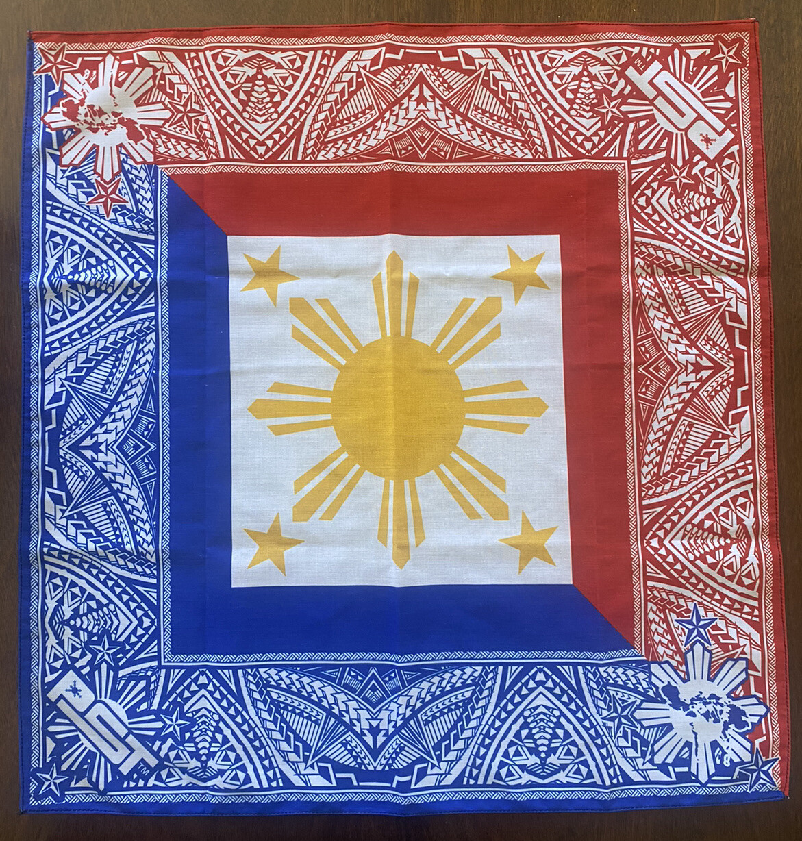 Filipino Philippines Tribal Pacquiao Bandana Flag Face mask Banner Pinoy Pinay