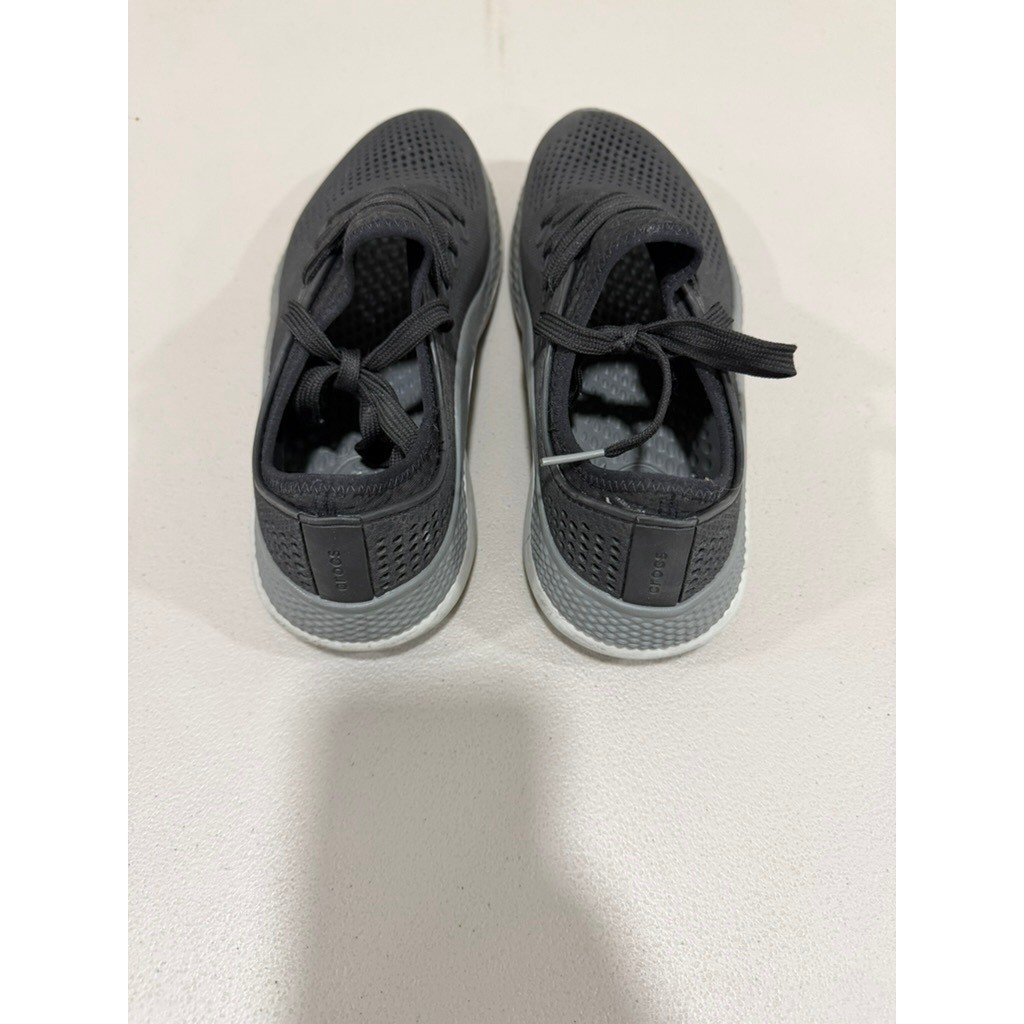 Crocs LiteRide 360 Pacer Womens W9 Black Comfort Walking Sneakers Lace Up Casual