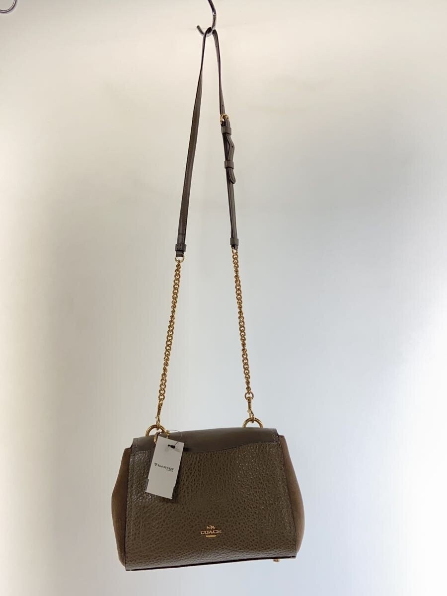 COACH Shoulder Bag Leather CML F22349