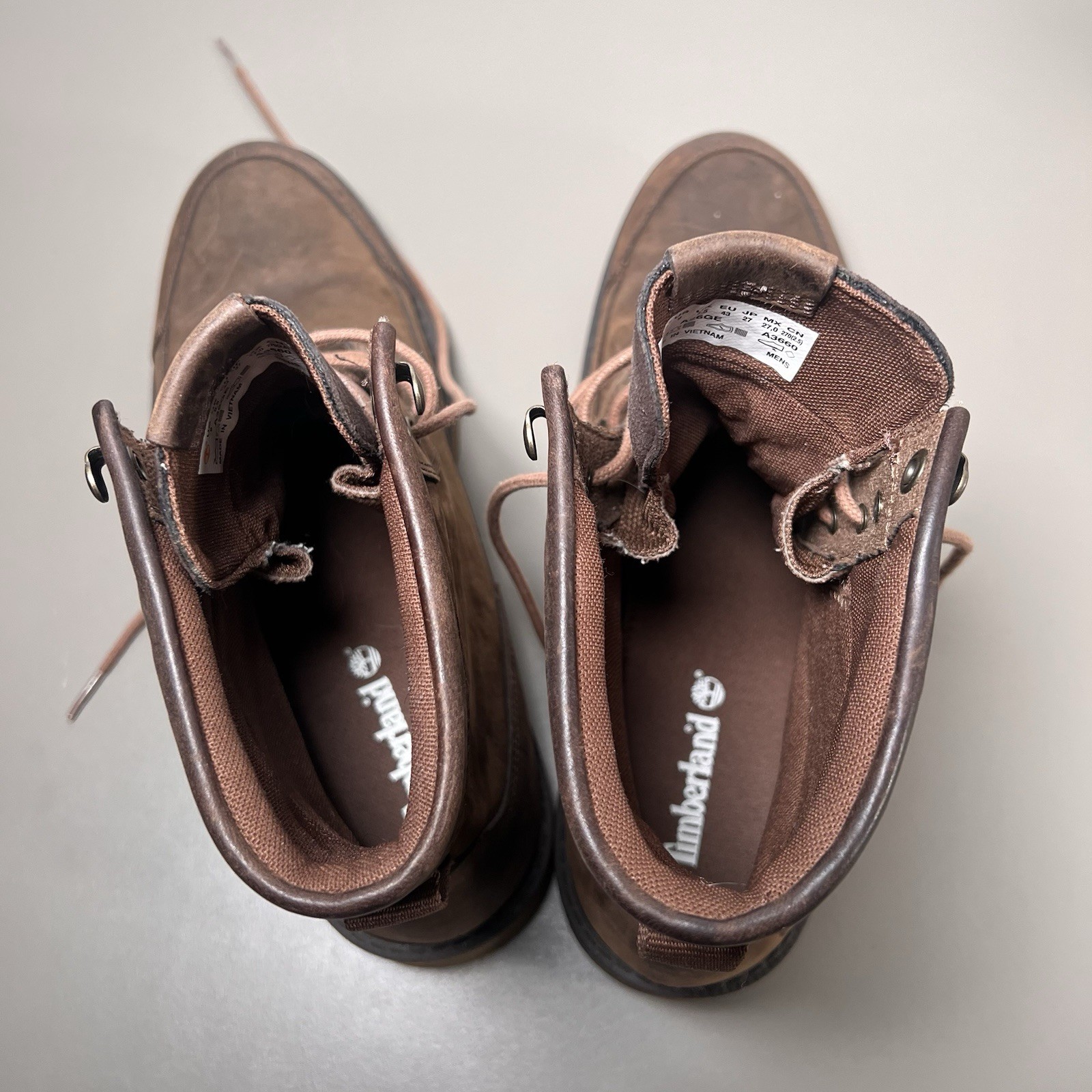 Timberland Men’s Elmhurst 6 Inches Brown Leather Size 9