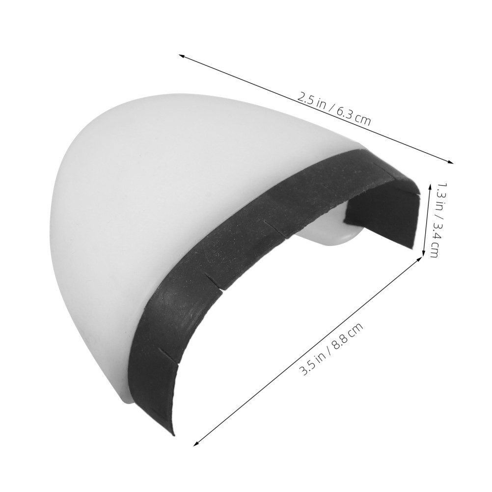 4 Pcs Safety Toe Covers Steel Shoe for Women Protective Re Usable Caps