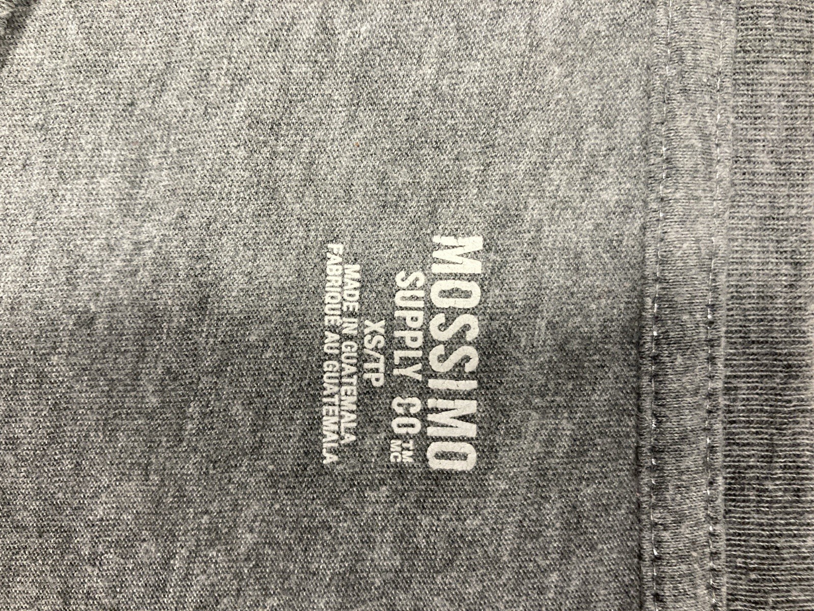 Mossimo Supply Co. Women’s Regular XS Gray Scoop Neck Long Sleeve Knit Tee