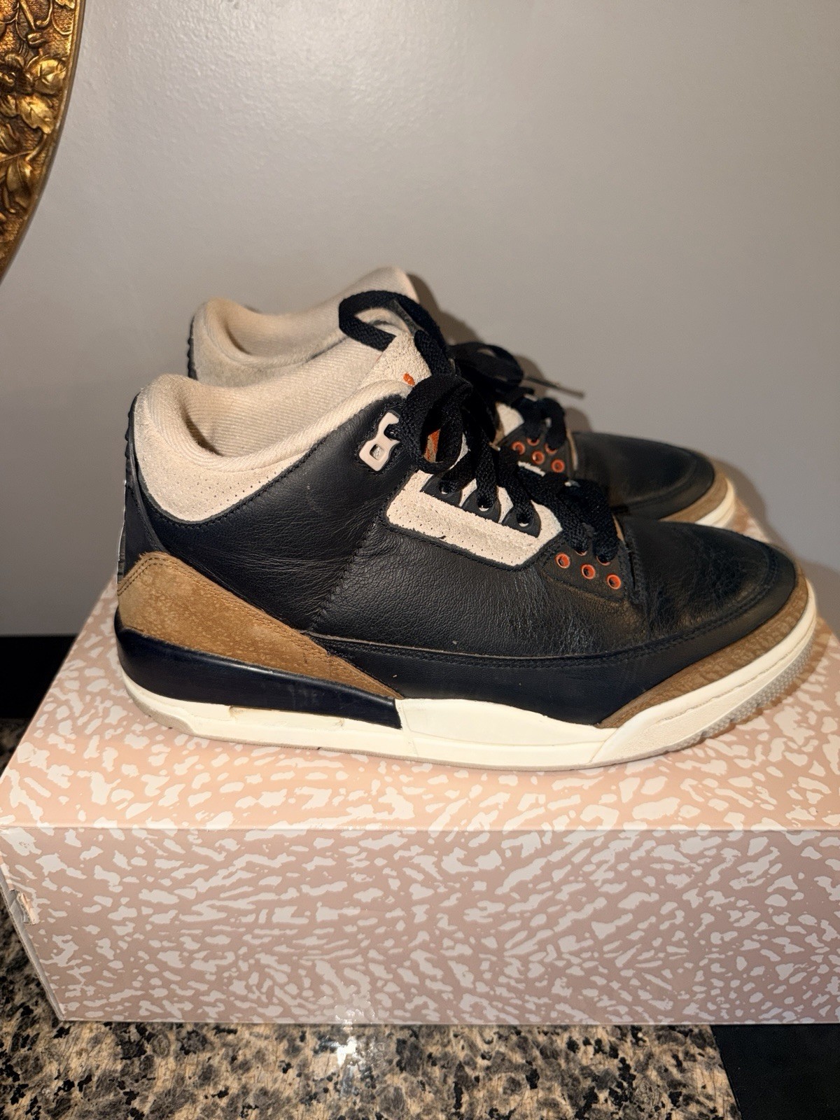 Nike Air Jordan 3 Retro Desert Elephant Shoes Mens Sz 8 CT8532-008 Shoes W/ Box
