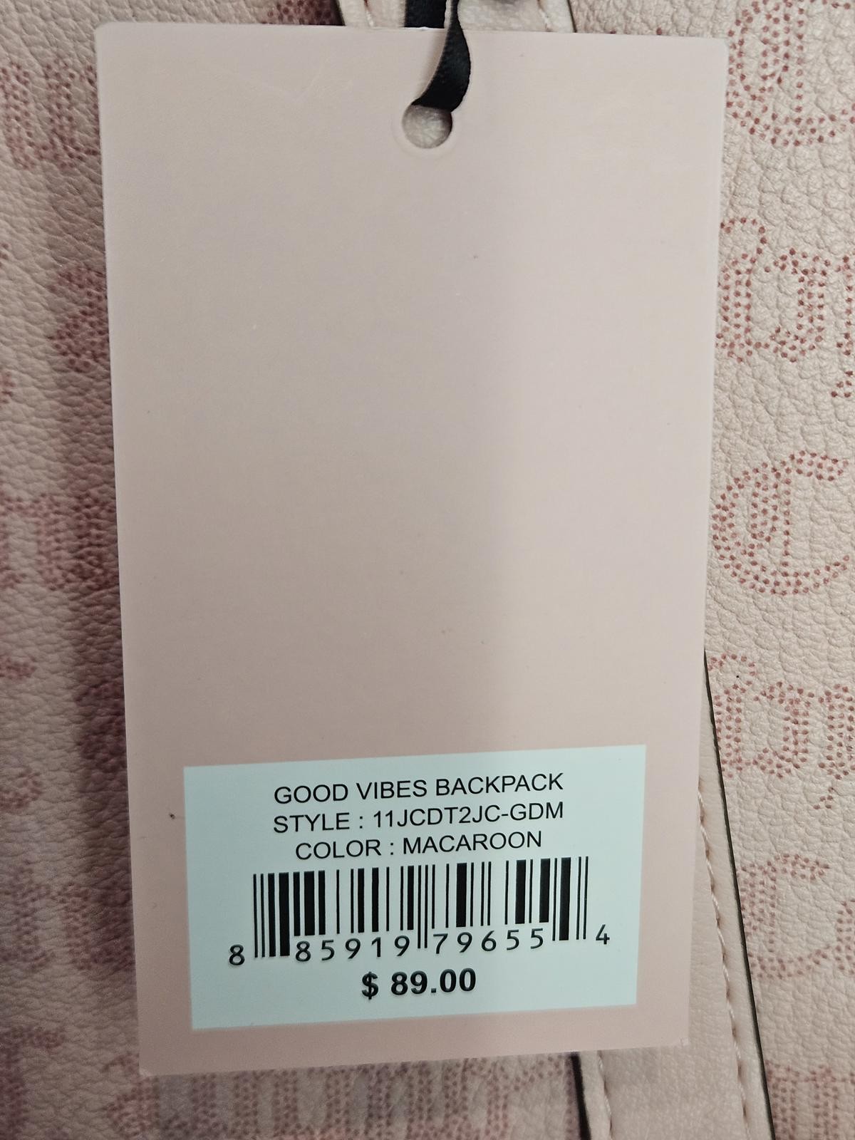 Juicy Couture Pink Good Vibes Mini Backpack NWT Y2K Style Coquette Aesthetic