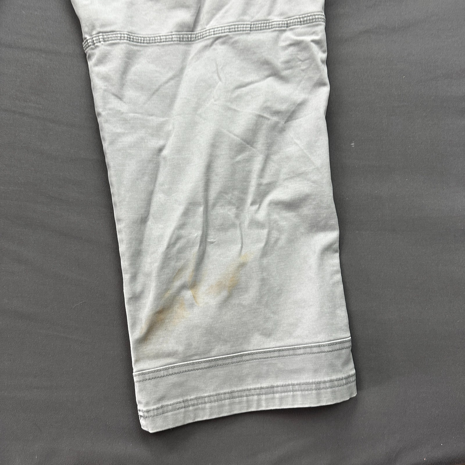 RedHead Ankle Pants Mens 46×30 Gray Straight Leg Outdoor Hiking Camping Casual