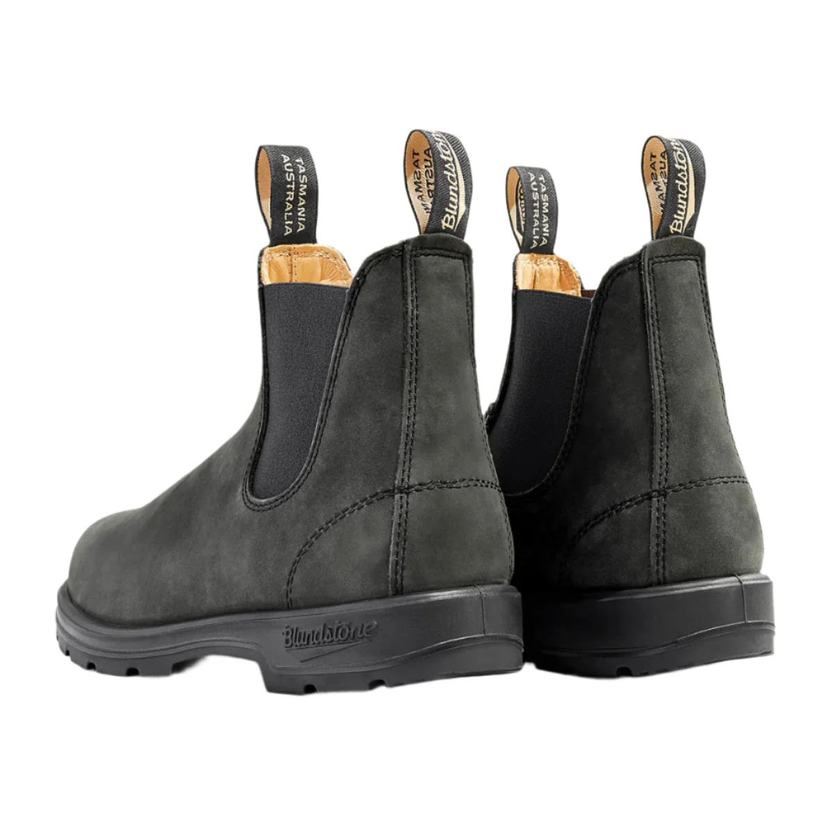 Blundstone Unisex Original Series Chelsea Boot, Rustic Black [587], NEW