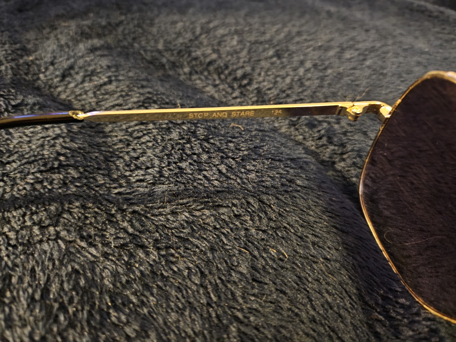 Quay Australia Gold Frame/Smoke Lens Round Sunglasses | Stop And Stare