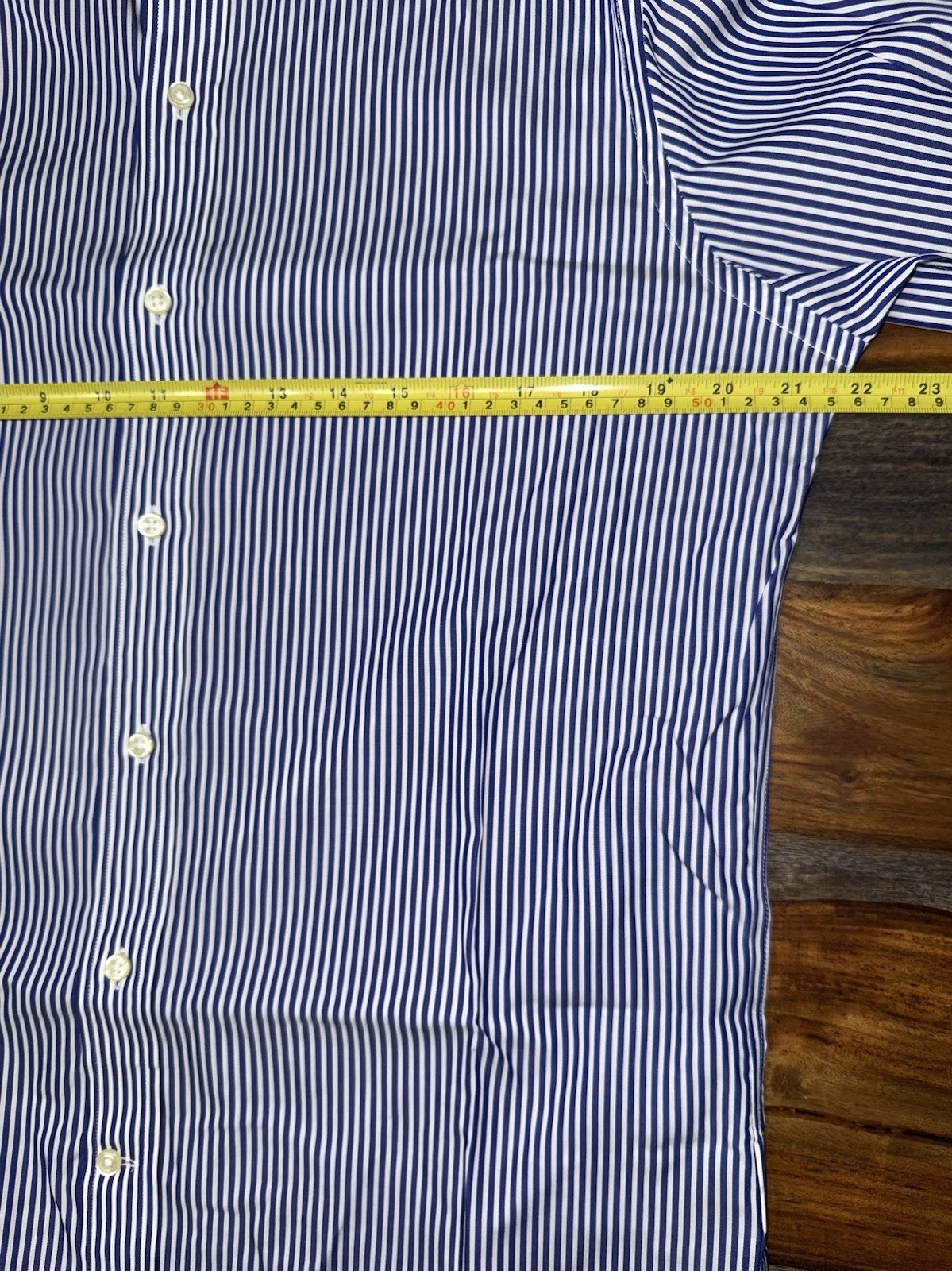 Polo Ralph Lauren Regent Custom Fit Button Up Poplin Shirt Striped Men’s Sz 15.5