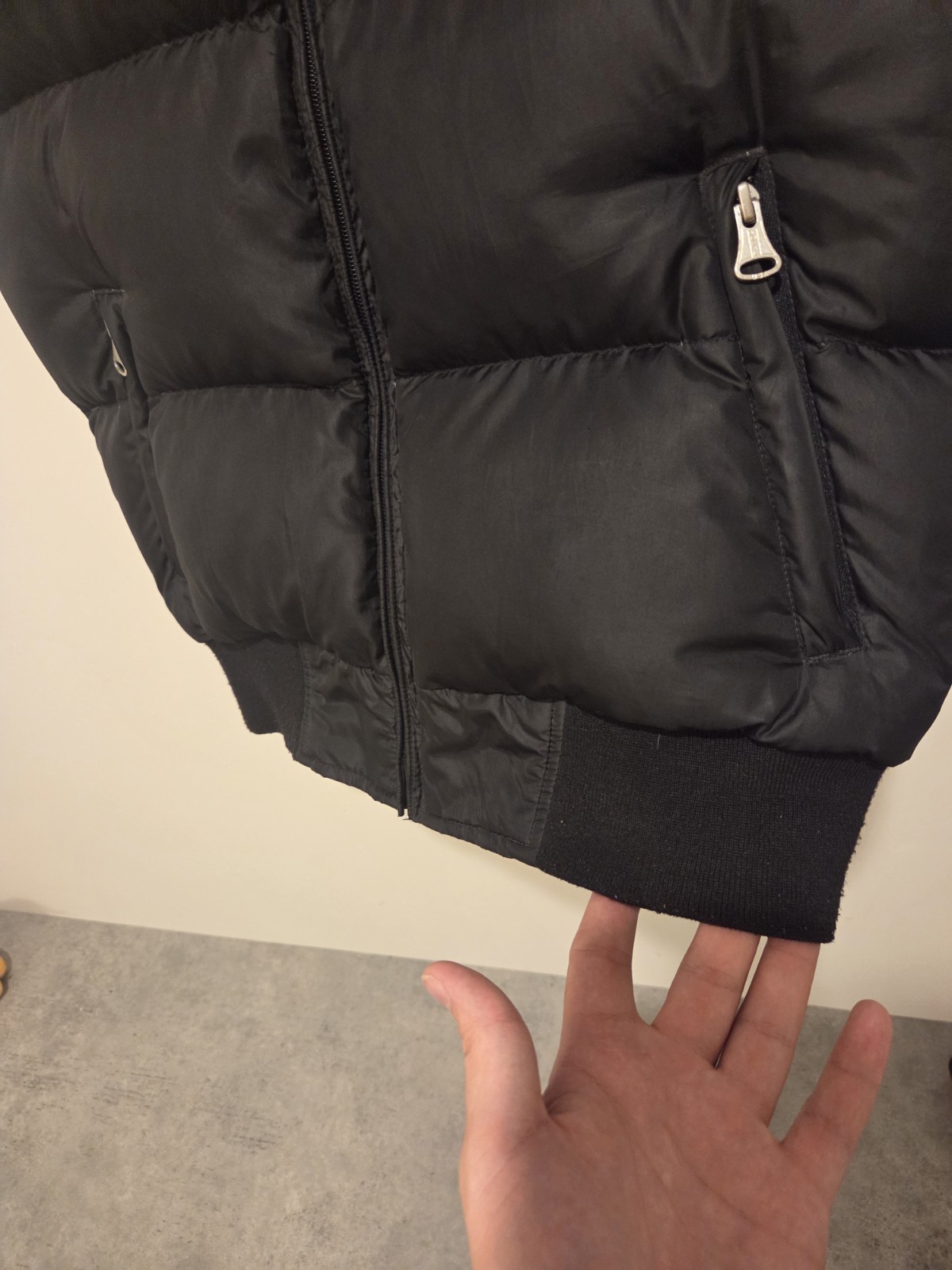 Polo Jeans Co Ralph Lauren Down Puffer Vest Black Men’s Small 60% Down