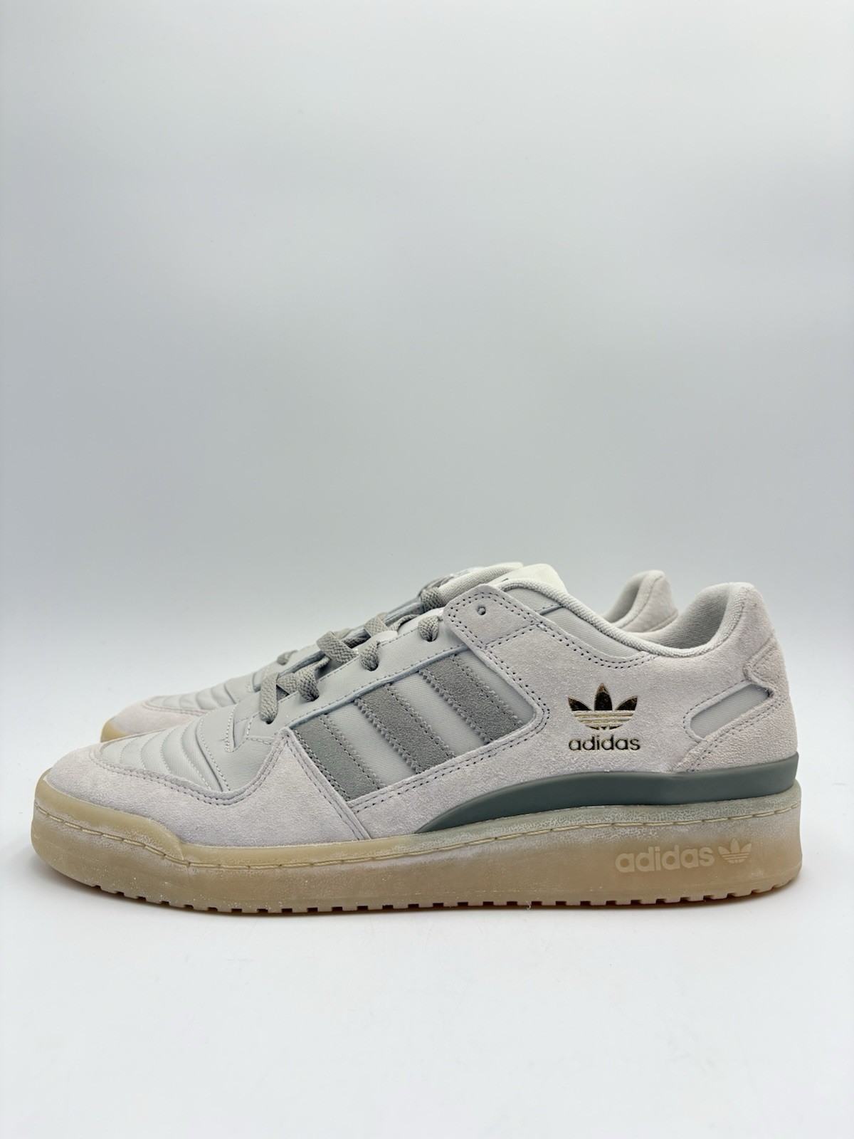 Adidas Men’s Forum Low Classic Size 12 Talc Clay |HQ7096|