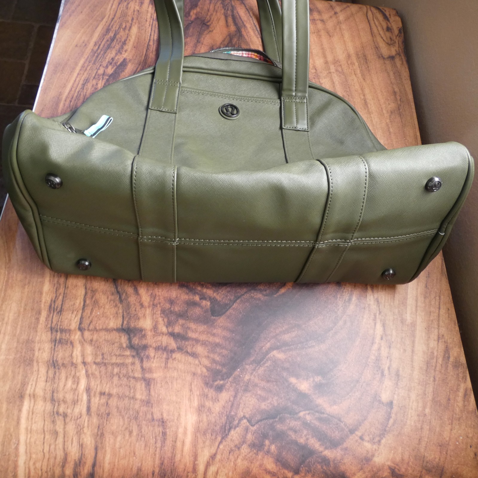 NWT Lululemon Om For All Bag In Fatigue Green