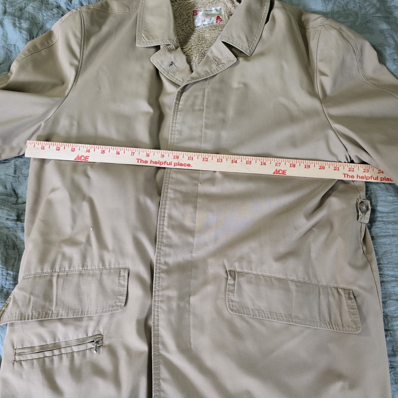 Vintage Strellson Exclusive Trench Coat From Marshall Field & Co. Size 38