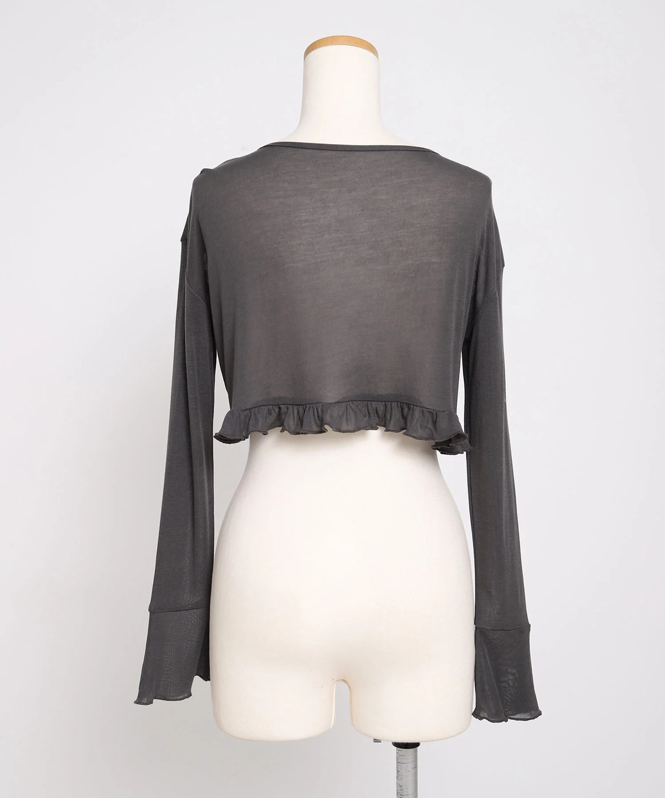 5 Way sheer bolero set tiered long cami dress Jirai New