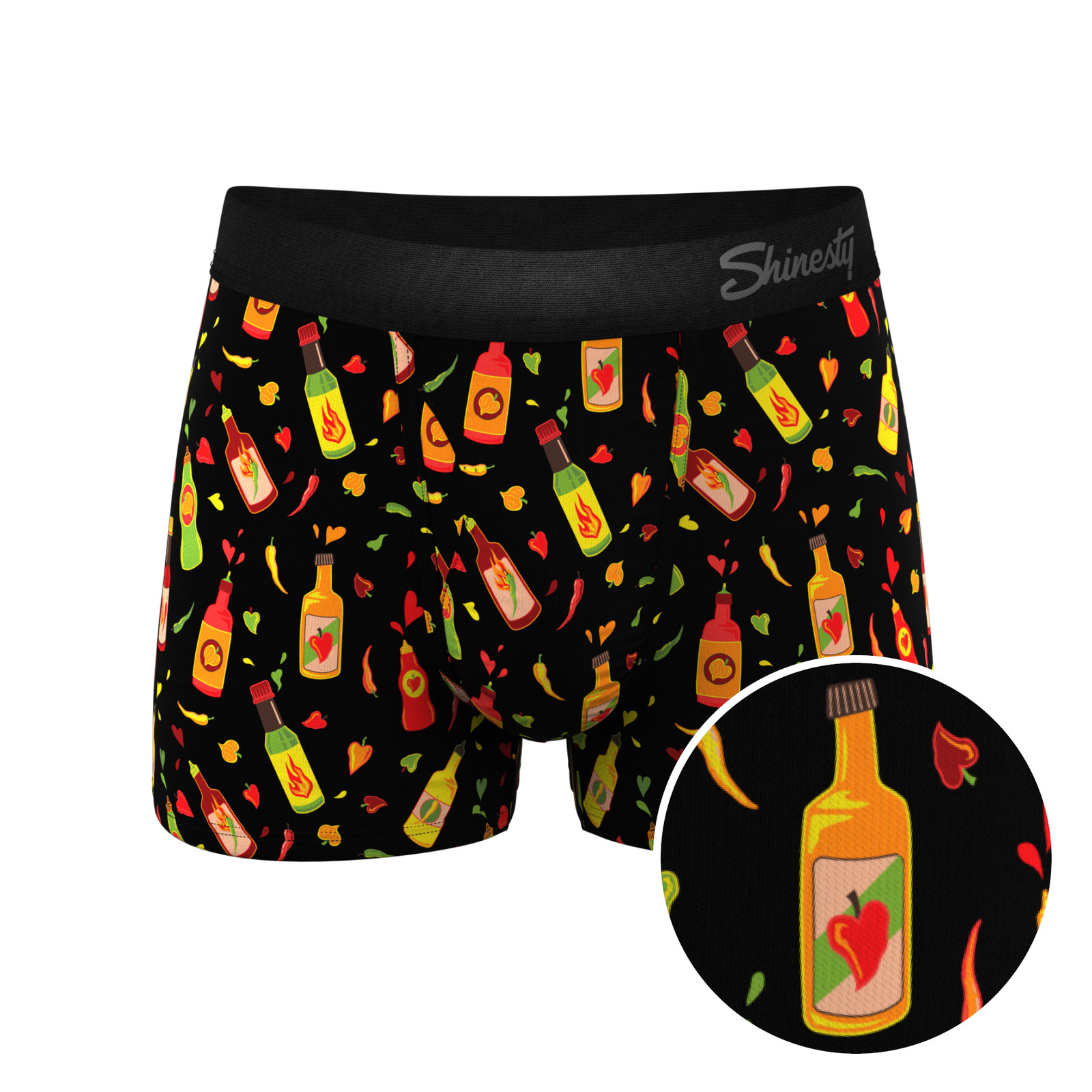 The Gotcha Sriracha | Hot Sauce Ball Hammock® Pouch Trunks Underwear