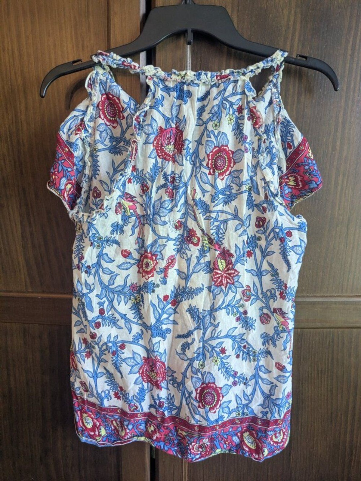 Point Sur Floral Sleeveless Top – Size 8