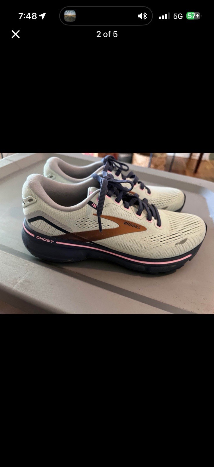 “Spa Blue / Neo Pink / Copper” colorway Women’s Size 6.5