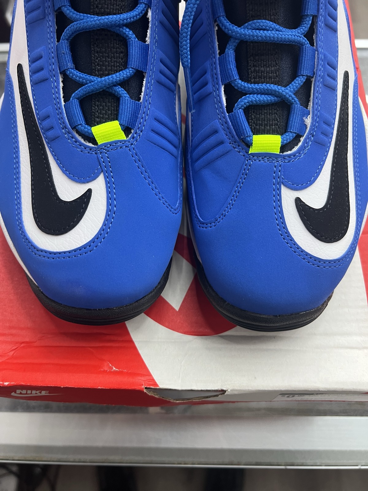 Size 9.5 – Nike Air Griffey Max 1 Varsity Royal DJ5161-400 Damaged Box