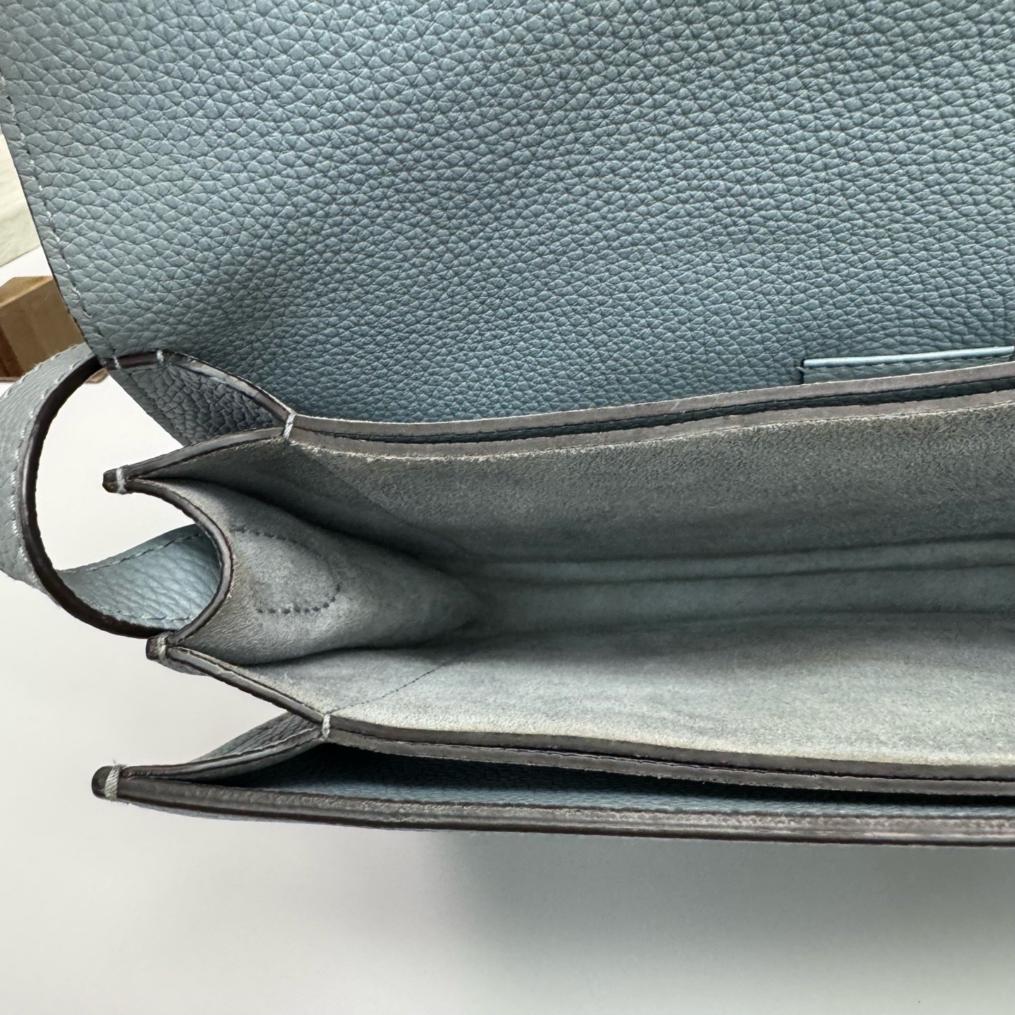 Gucci Pre-Owned Authentic Messenger Bag Sky Blue 26*18*7cm