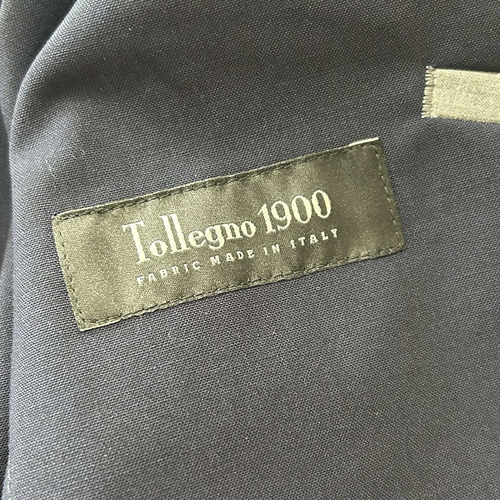 Crosby Howard Unstructured Blazer Men’s M Tollegno 1900 Wool Stretch Navy